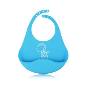 China Foldable Waterproof Silicone Bib Easily Wipes Clean Four Seasons Available wholesale