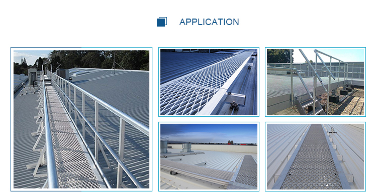 824mm Galvanised Steel Walkway Grating Steel Grating Panels Step Steel Frame Lattice