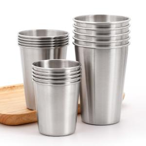 China OEM 16 Oz Pint Stainless Steel Cups Coffee Mug Drinking wholesale