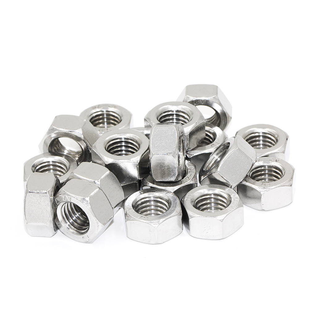 Stainless Steel Hex Nut M16 Grade 8.8 Customized For Construction Machinery