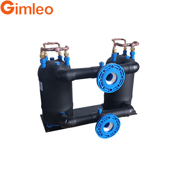 OEM Sea Water Heat Exchanger MHTA-12x2 Double System Titanium Heat Exchanger