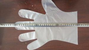 China HDPE LDPE Transparent Disposable Gloves For Food Handling / Cooking wholesale