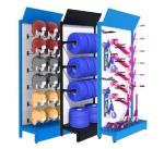 H1200mm Pegboard Display Rack