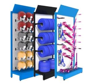 China H1200mm Pegboard Display Rack wholesale