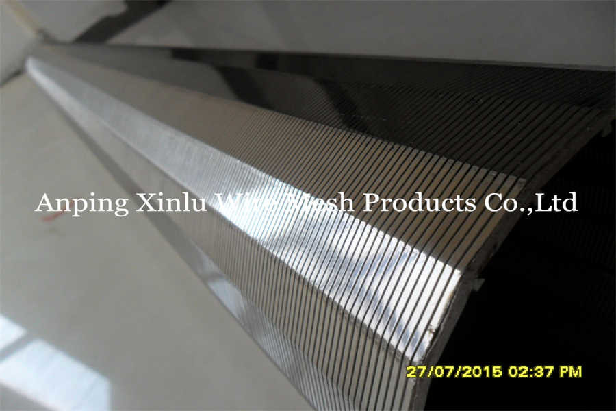 304L/316 Wedge Wire Spiral Continuous Slot Well Screen Tube Full Welding Technology