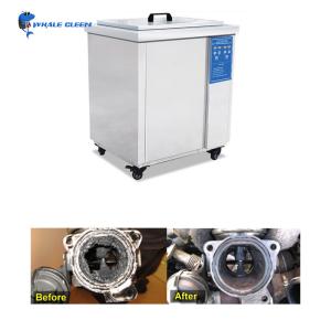 China 220V-240V Single Phase Ultrasonic Parts Cleaner Digital Control 38L 600 Watt wholesale