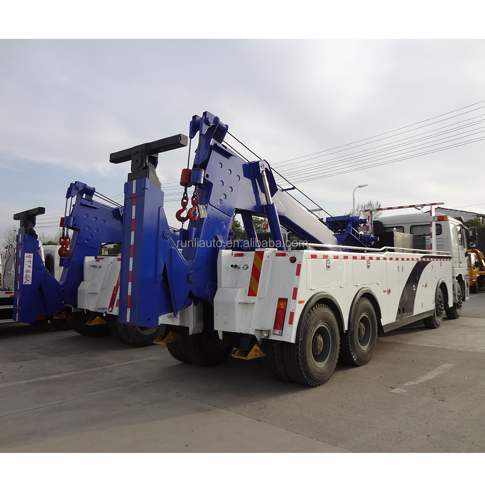 SINOTRUK HOWO 40 Tons Rotator Tow Truck 8x4 Heavy Duty Roadside Assistance