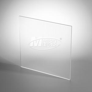 China 3mm 1220x2440mm Acrylic Light Guide Plate LGP Sheet wholesale
