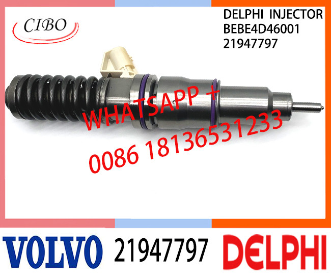 21947797 BEBE4D46001 Fuel engine Diesel Injector 21947797 BEBE4D46001 E3.18 for VOL (REN-AULTT) MD11 3530 & 35