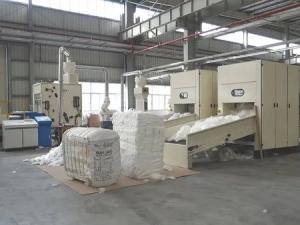 China 400kg/Hr 100gsm To 800gsm Filter Felt Needle Punching Production Line wholesale