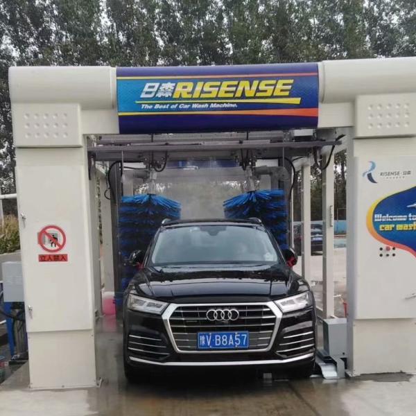 Innovative L24000xW5114mm Move Range Tunnel Car Wash Equipment with Customized