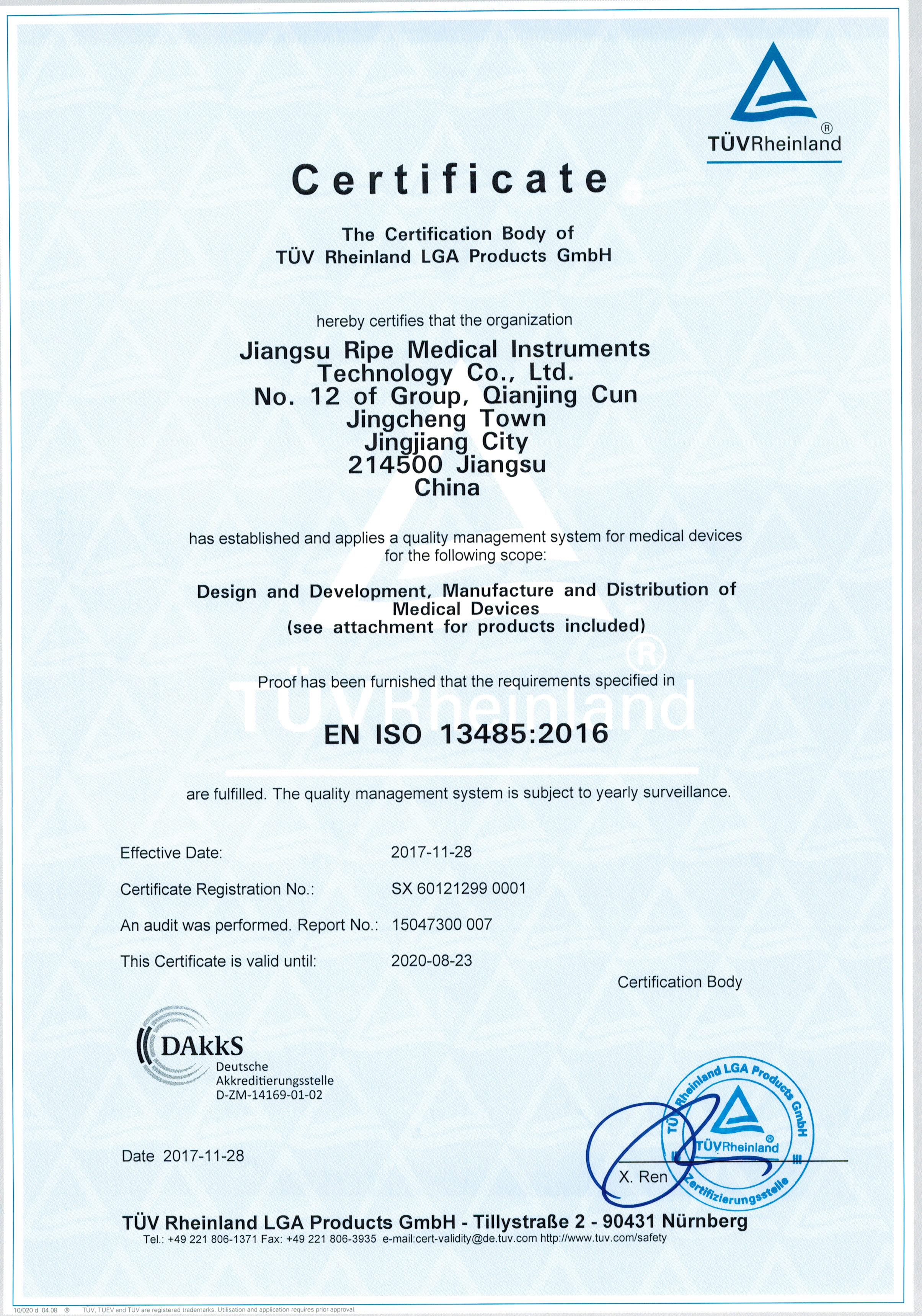 ISO 13485 Circular Disposable Circumcision Stapler