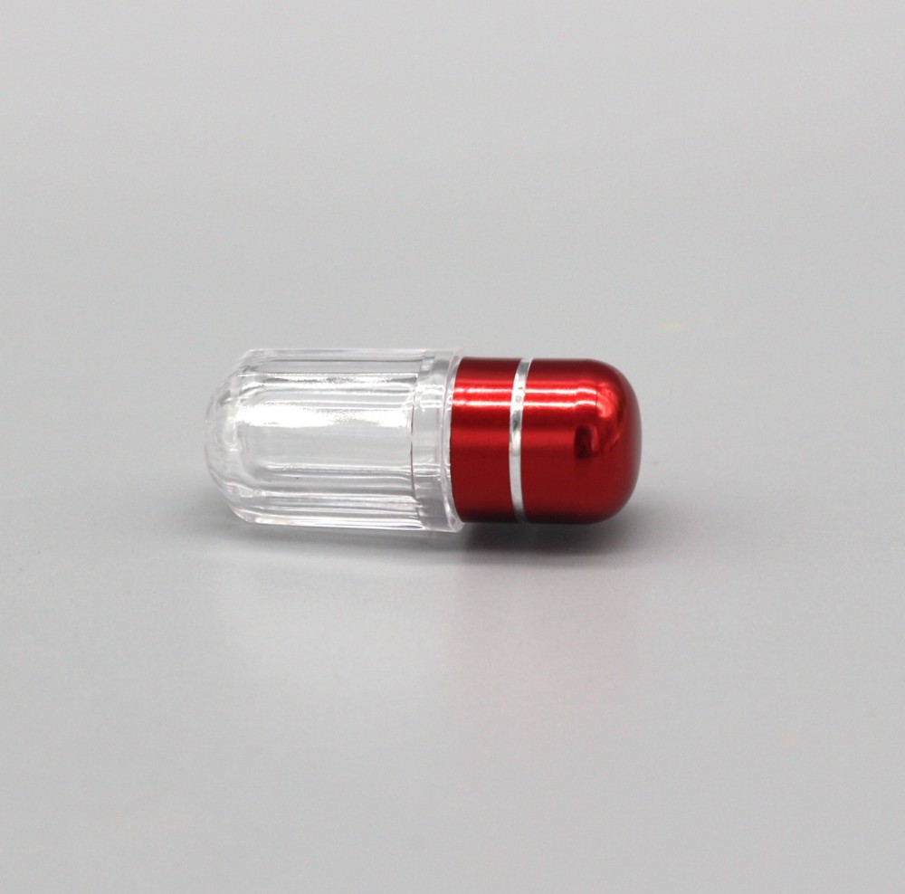 1ml Aluminium Cap Single Pill Container ISO9001 Rhino Pills Bottle