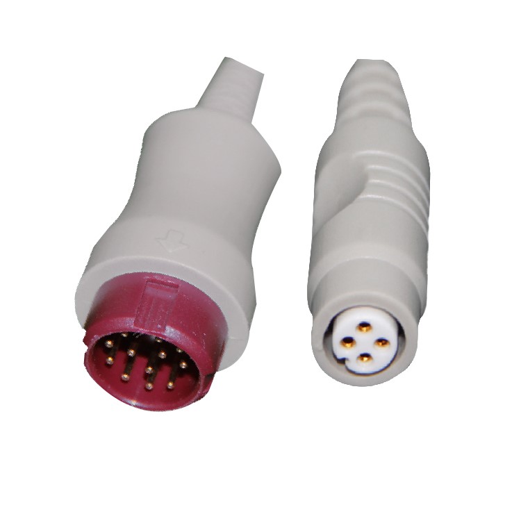 Mindray IBP adapter cable connect to B.Braun transducer