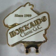 China White zinc alloy / Iron Golf hat clip &amp; ball markers with poly bag wholesale