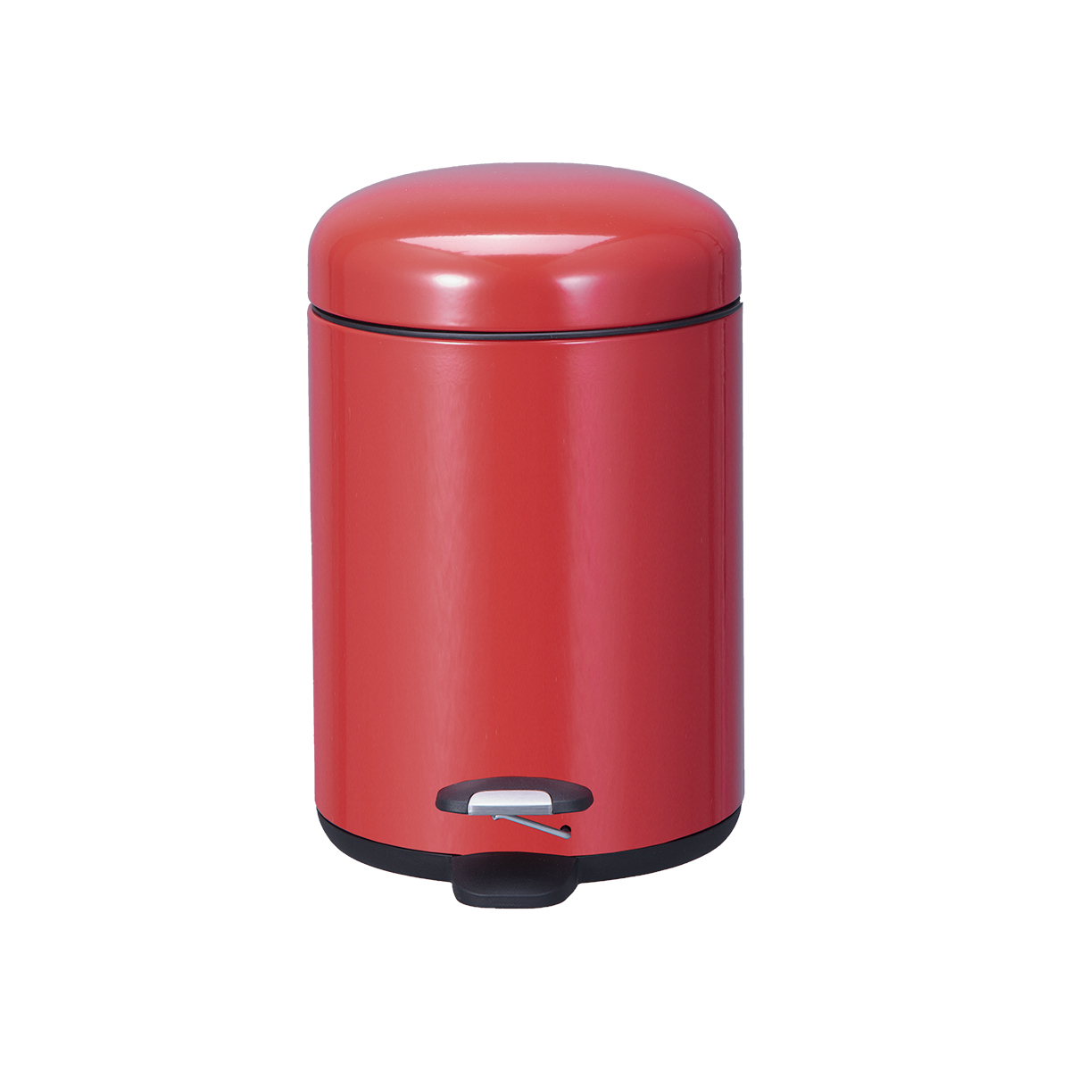 Custom Logo 5L Stainless Steel Pedal Bin for Waste Management in Round Shape