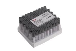 China 0.5ml-10ml Glucose Test Tube Sodium Fluoride Grey Top Tube Anticoagulant wholesale