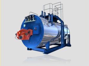 China Furnace Natural Gas Oil Fired Steam Boiler High Safety Large Steam Space For Chemical Processing wholesale