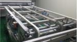 220V 50HZ Synchronous Cnc Green Conveyor Belt Machine 0.75KW