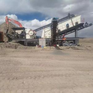 China Used Mobile Crusher Machine PF1010 60 TPH wholesale