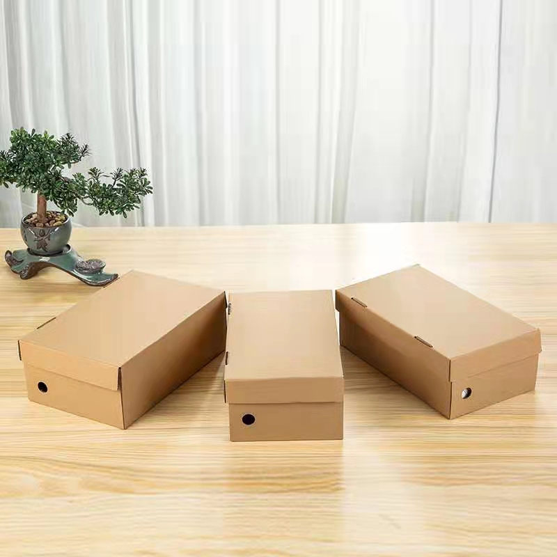 3D Fashion Print Shoe Packaging Box business Cardboard Sneaker Boxes