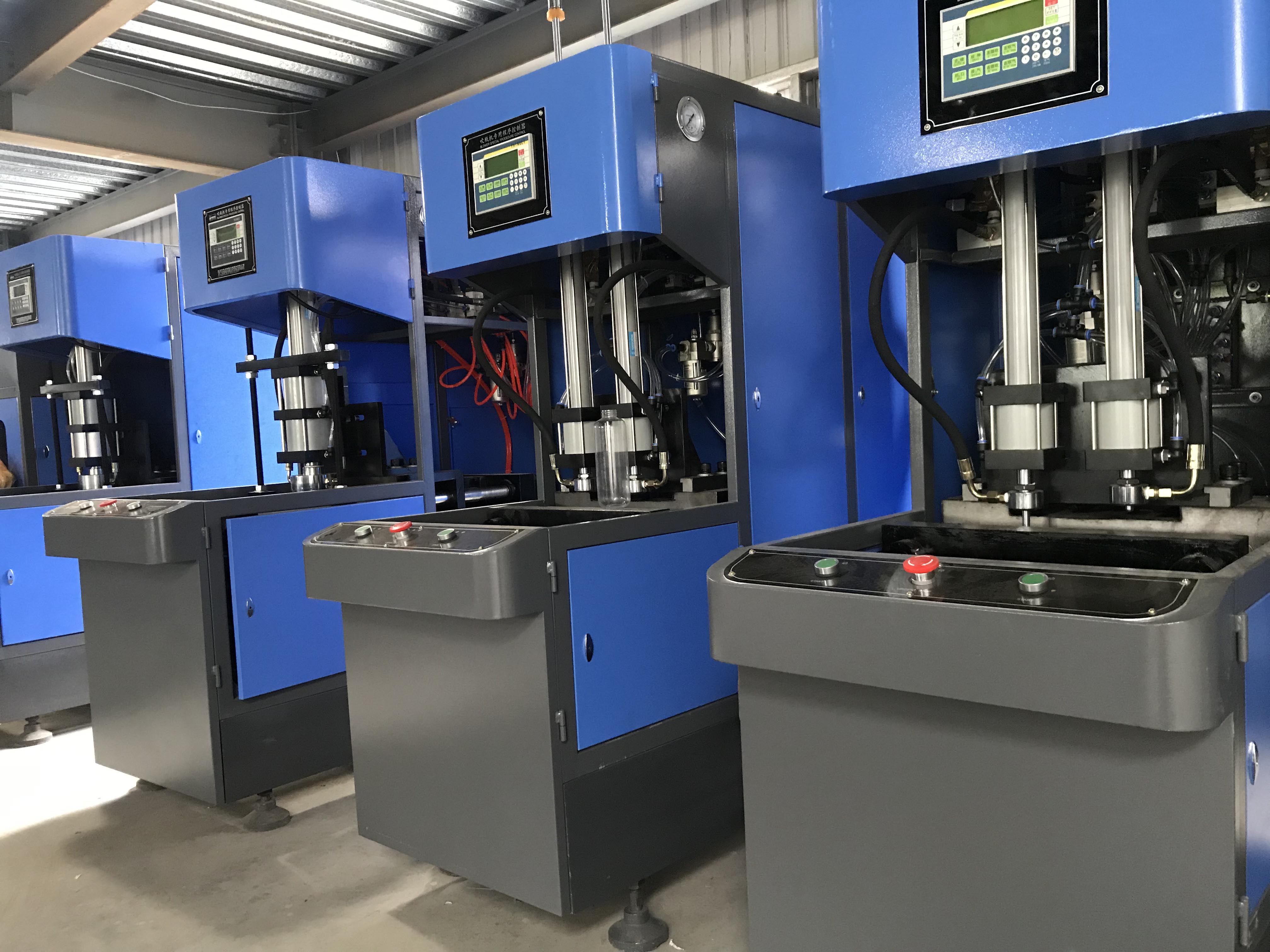 Customized Voltage LGB-3L Semi Automatic Small Plastic Bottle Making Machine