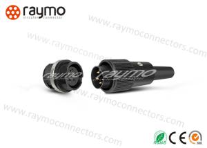China Black 2 – 24 Contacts Male Speaker Connectors PA66 Shell Solder Termination wholesale