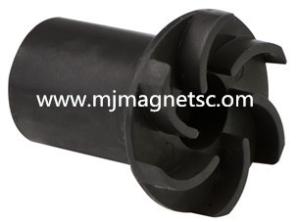China Plastic Injection Bonded Magnet for pump wholesale