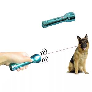 China 130dB Handheld Dog Repellent Bark Control Trainer Flashlight wholesale