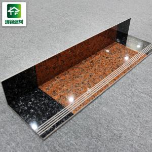China Antibacterial Stair Ceramic Tiles , Flame Polished Porcelain Steps Tile wholesale