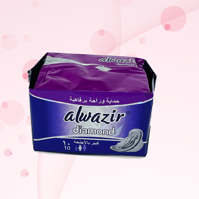 Winged Super Thin Sanitary Napkin Pads For Long Night Use