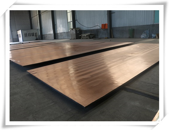 TUV Copper Clad Stainless Steel Sheet 2-12mm Heat Boiler Tube Sheet Steam