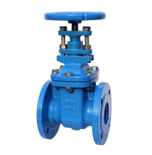 PN16 PN25 PN40 Soft Sealing Water Flanged 304 / 316 CF8 / CF8M Stainless Steel Gate Valve