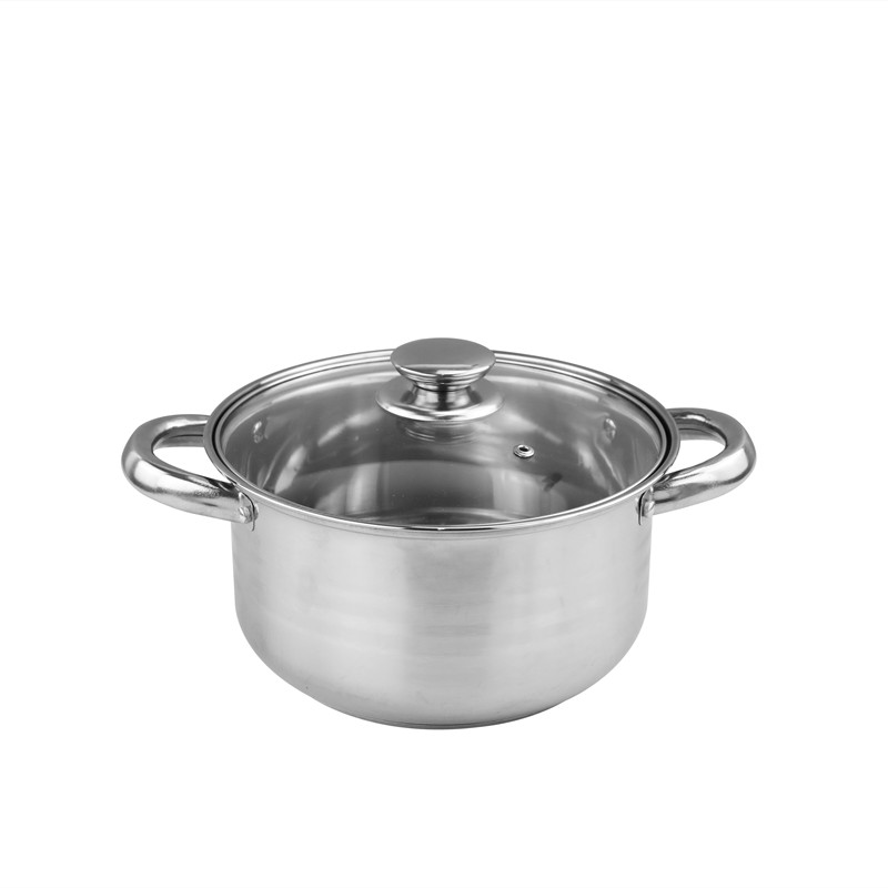 Restaurant 12pcs Stainless Steel Cookware Set Customized Logo