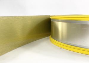 China Brush Gold / Silver Sign Trim Cap Corrosion Resistant For Arcylic Letter Sign wholesale