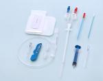 Disposable hemodialysis catheter, hemodialysis kit, single double triple lumen