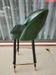Luxury 150kg Bearing Capacity 105cm Wrought Iron Bar Chair