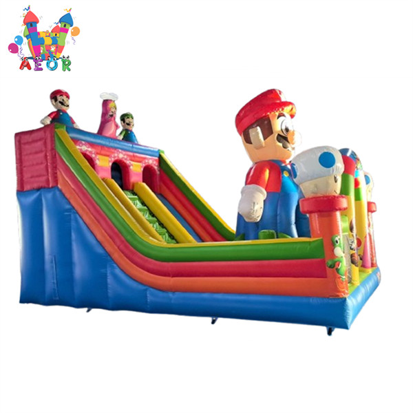 Kids Jumping Jungle Slide Inflatable Water Slide PVC Commercial Inflatables On Sale