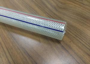 China 12mm PVC Braided Hose Pipe 1 / 2 Inch Chemical Resistant For Conveying Liquids wholesale