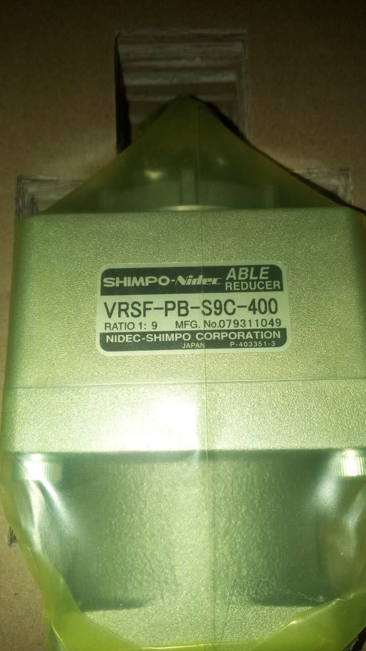 SHIMPO - NIDEC Yin Auto Cutting Machine Parts VRSF-PB-S9C-400 Reduction Drive
