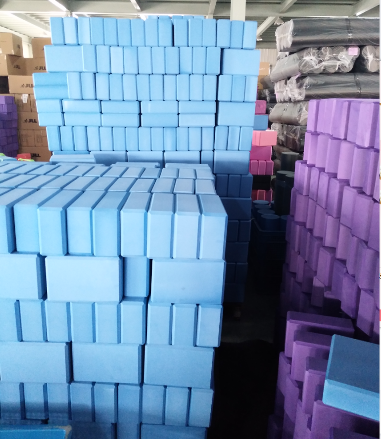 3 X 6in Yoga And Pilates Blocks For Shoulder Pain Balance Training Home Use