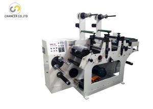 China Automatic two heads label rotary die cutting machine with slitting wholesale