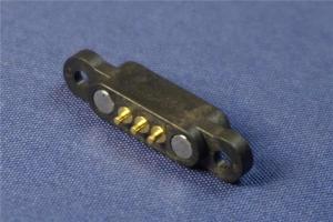 China Copper Alloy Miniature Pogo Pins Hardware Single Row Electroplated on sale