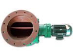 Round Flange Rigid Impeller Feeder Cast Iron Unloading Equipment Compact