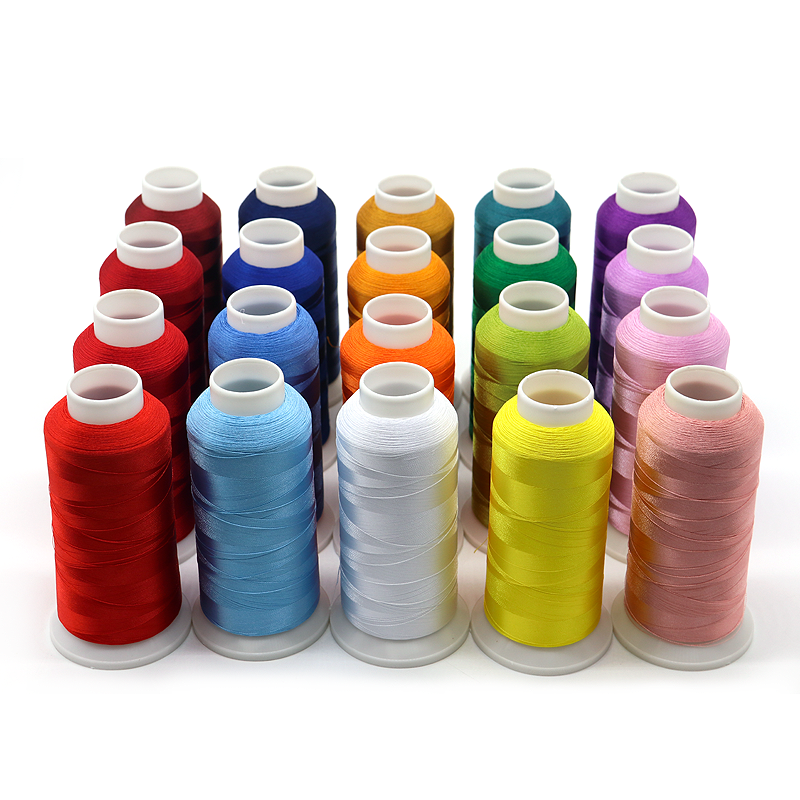 8 Years Experience in Polyester Embroidery Thread Color Chart for Machine Custom Logo