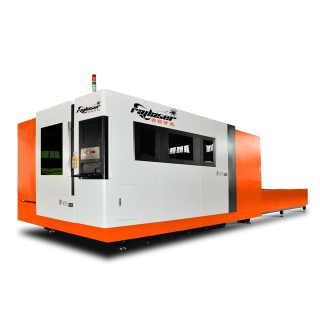 Metal Manufacturing High Power Fiber Laser Cutting Machine With 1064nm Wavelength