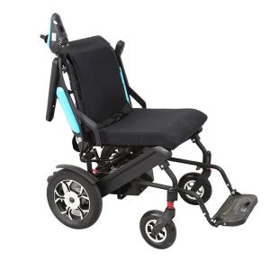 Factory Price China Power Electric Wheelchair Flip Handle Light Weight Electric Wheelchair