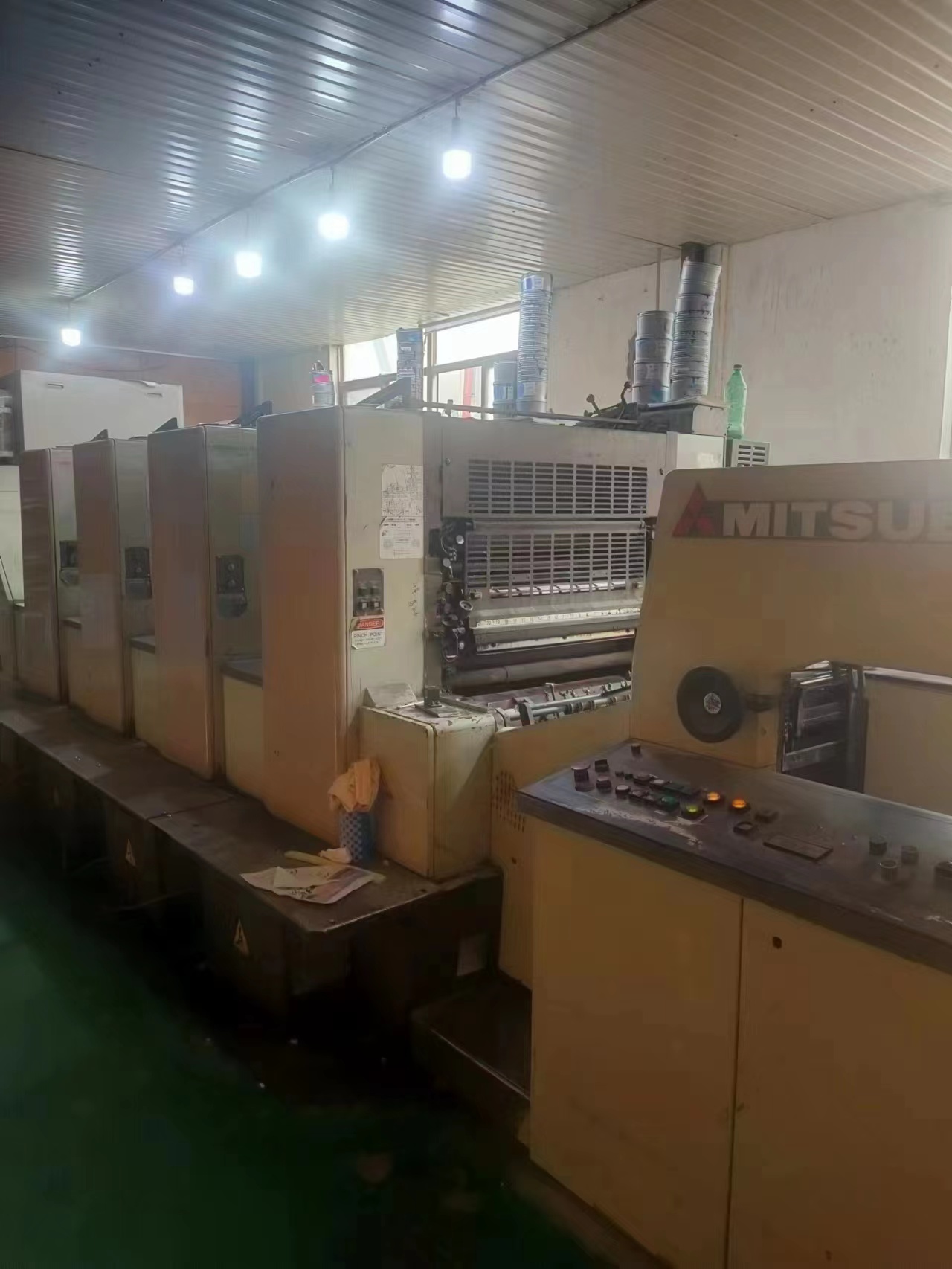 Automatic D1000 Mitsubishi Printing Press 18000 KG With Video Technical Support After Service