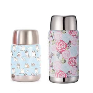 China 20 Oz Double Wall Stainless Steel Insulated Food Jars Leak Proof wholesale