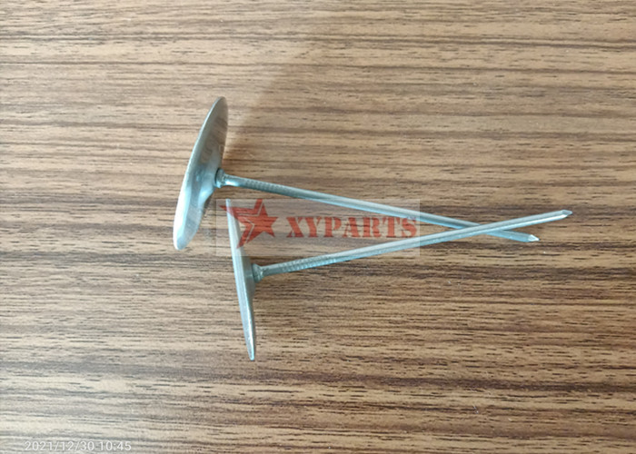 1" Long X 12 Gauge Quilting Pin Stainless Steel For Insulation Ductwork